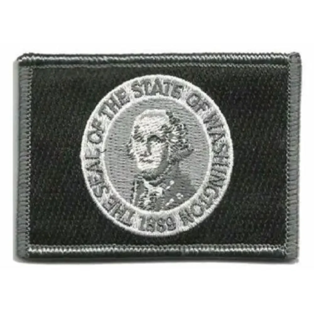 BuckUp Tactical Morale Patch Hook Washington Olympia State Patches 3x2